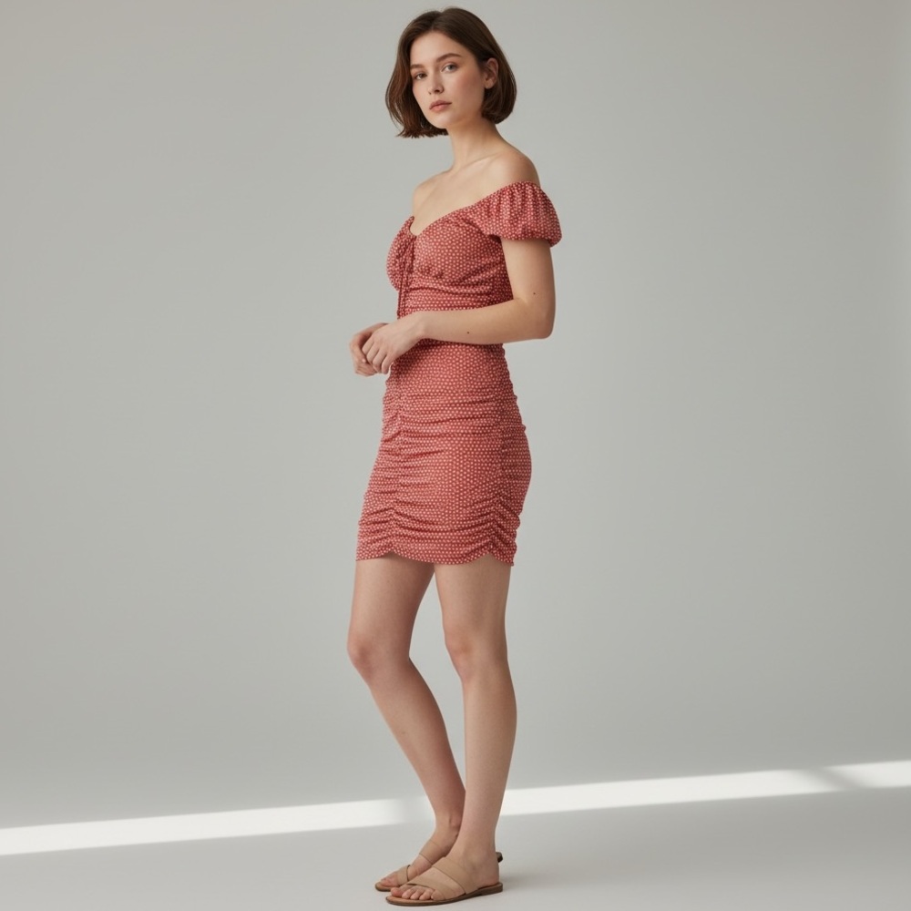 Tiger Mist NWT Red and White Mini Dress